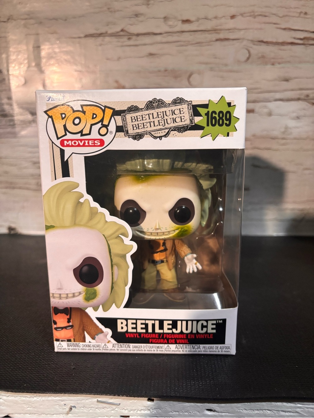 Funko Pop! Movies Beetlejuice Figure - Green, White, Black